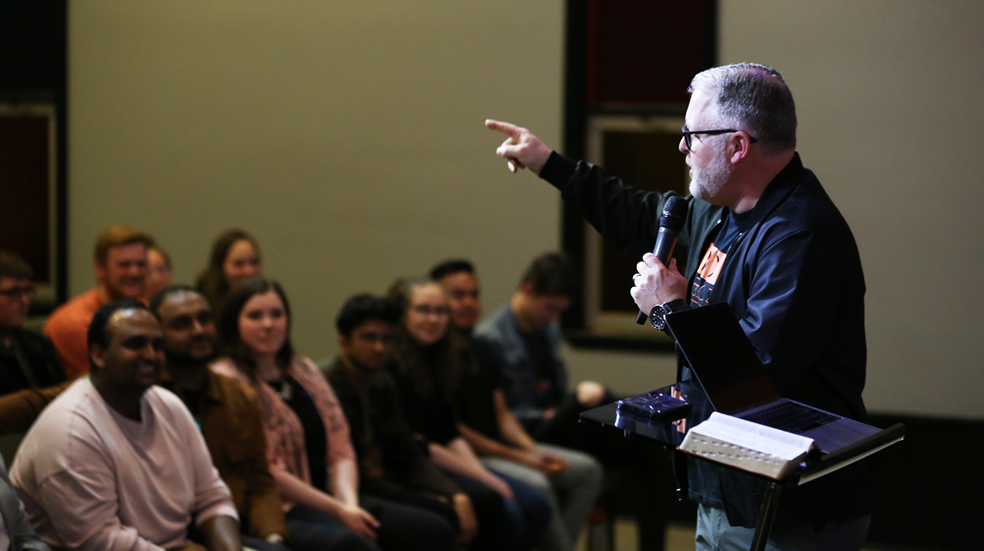 President Preaching Christian Valladolid